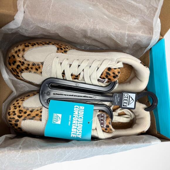 Women’s REEF Boardwalk Callie Sneakers – Cheetah Print, Size 8 NWT - Picture 7 of 7